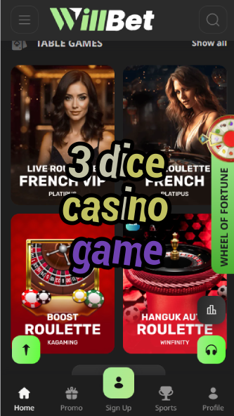 3 Dice Casino Game - Unique Dice Game Rules-casinogringos.casinoorder.vip