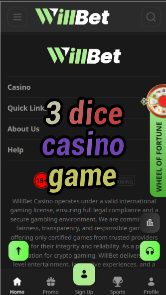 3 Dice Casino Game - Unique Dice Game Rules-casinogringos.casinoorder.vip